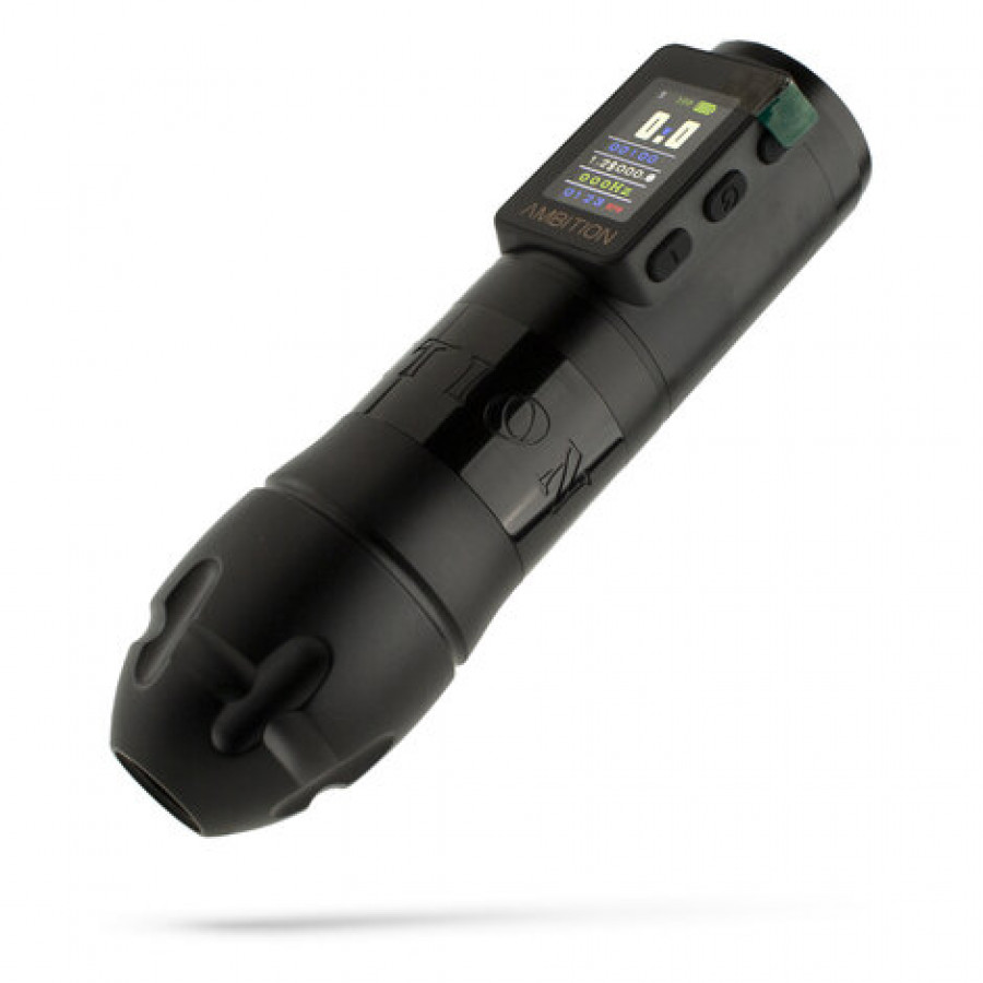 Беспроводная тату машинка Ambition Vibe Max Black (4.0 мм)